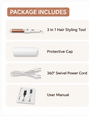RIWA 3-in-1 Hair Styling Tool