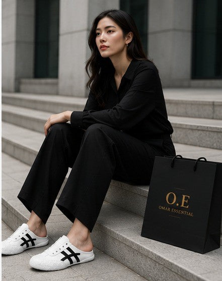 Omar Essential® Slip-On Mule Sneaker