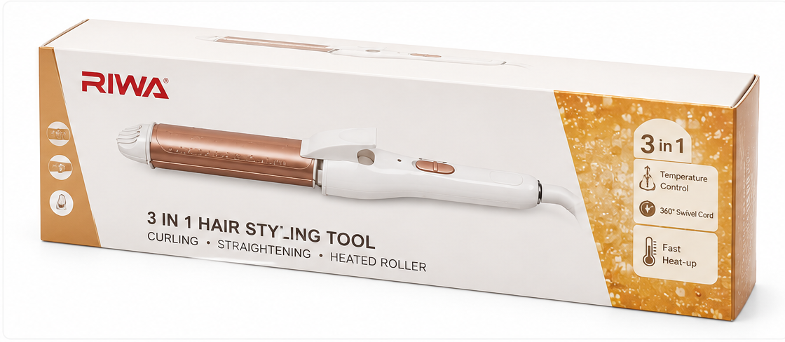 RIWA 3-in-1 Hair Styling Tool