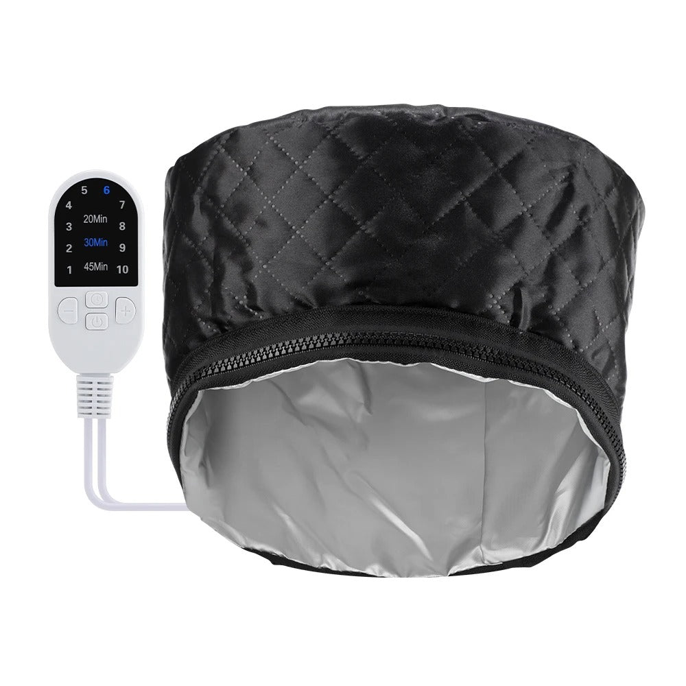 Omaressential SilkSteam Hair Therapy Cap for Salon-Quality Hair Spa at Home