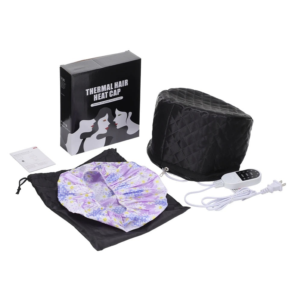 Omaressential SilkSteam Hair Therapy Cap for Salon-Quality Hair Spa at Home